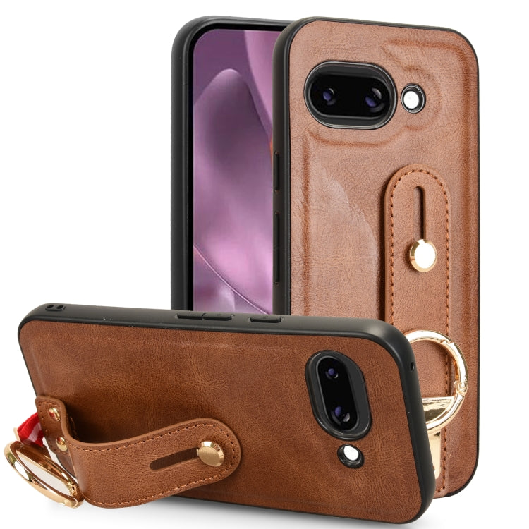 Wristband Leather Back Phone Case, For Google Pixel 9a, For Google Pixel 9 Pro XL, For Google Pixel 9 Pro  Fold, For Google Pixel 9 Pro, For Google Pixel 9, For Google Pixel 8a