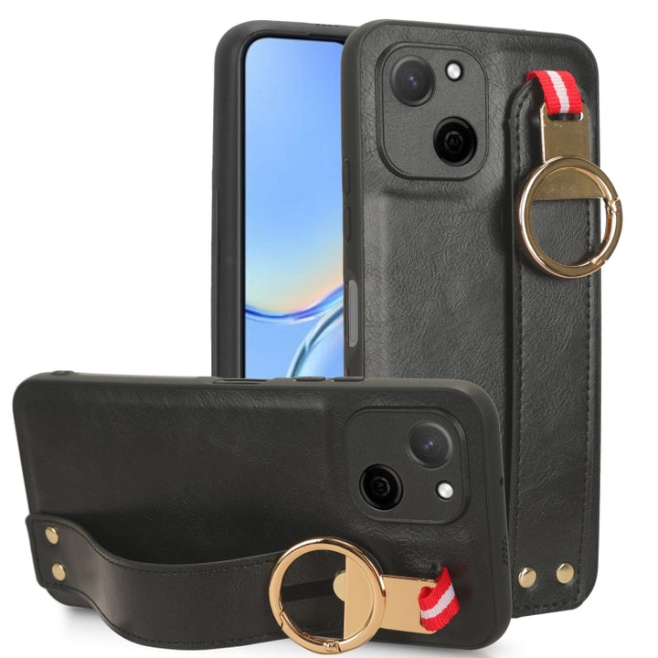 Wristband Leather Back Phone Case, For Huawei Mate X3, For Huawei Maimang A20 5G, For Huawei Mate Xs 2, For Huawei P50 Pocket, For Huawei Mate X2