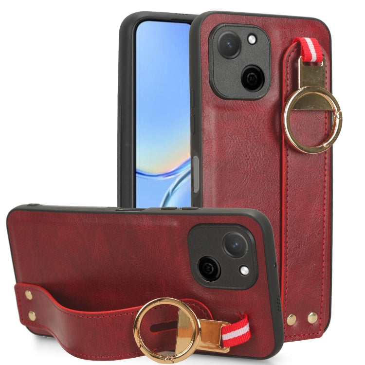 Wristband Leather Back Phone Case, For Huawei Mate X3, For Huawei Maimang A20 5G, For Huawei Mate Xs 2, For Huawei P50 Pocket, For Huawei Mate X2