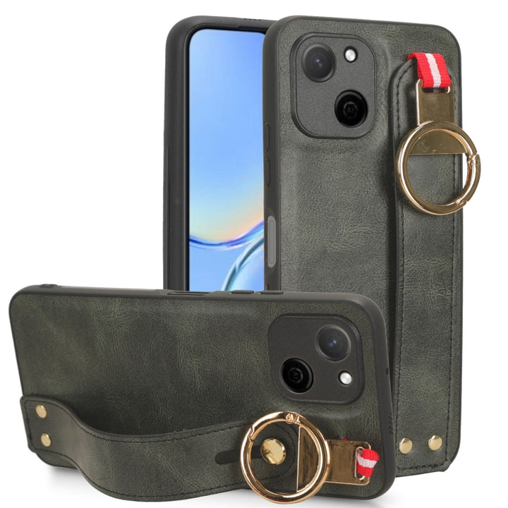 Wristband Leather Back Phone Case, For Huawei Mate X3, For Huawei Maimang A20 5G, For Huawei Mate Xs 2, For Huawei P50 Pocket, For Huawei Mate X2