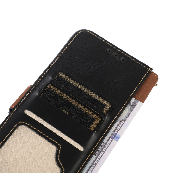 Magnetic Crazy Horse Texture Genuine Leather RFID Phone Case, For Nokia G42 5G, For Nokia XR21, For Nokia C110