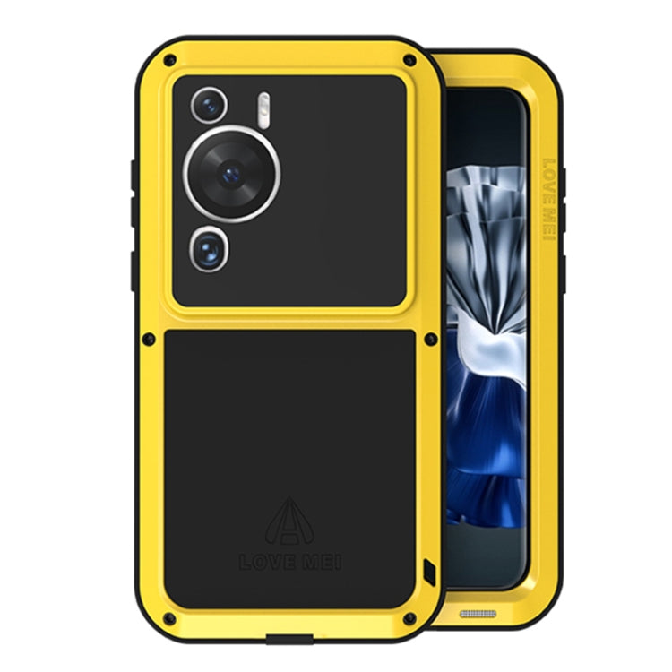 LOVE MEI POWERFUL Metal Shockproof Life Waterproof Dustproof Phone Case, For Huawei P60 / P60 Pro / P60 Art, For Huawei Mate 50 Pro, For Huawei Mate 50