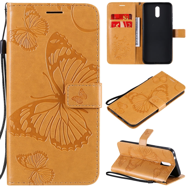 3D Butterflies Embossing Pattern Horizontal Flip Leather Case with Holder & Card Slot & Wallet, For Nokia 1.3, For Nokia 2.3, For Sony Xperia L4, For Sony Xperia 10 II