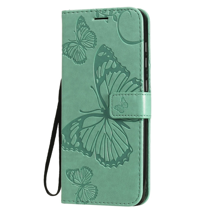 3D Butterflies Embossing Pattern Horizontal Flip Leather Case with Holder & Card Slot & Wallet, For Samsung Galaxy A21s, For Samsung Galaxy A31, For Samsung Galaxy A41, For Samsung Galaxy A51 5G