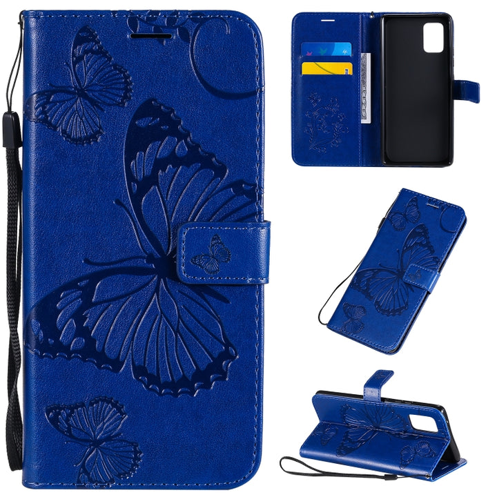 3D Butterflies Embossing Pattern Horizontal Flip Leather Case with Holder & Card Slot & Wallet, For Samsung Galaxy A71 5G, For Huawei Nova 7, For Huawei Nova 7 Pro, For Huawei Nova 7 SE / P40 Lite 5G