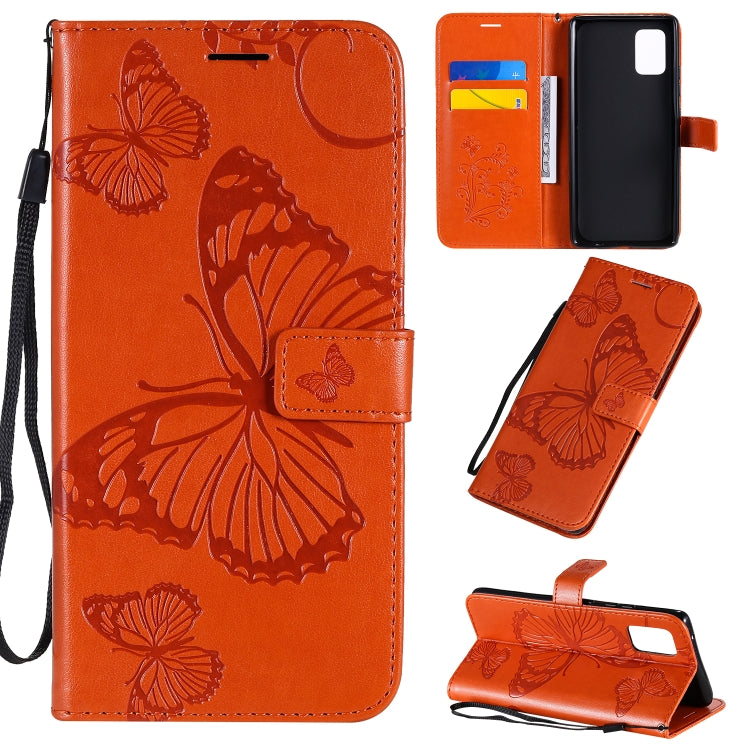 3D Butterflies Embossing Pattern Horizontal Flip Leather Case with Holder & Card Slot & Wallet, For Samsung Galaxy A71 5G, For Huawei Nova 7, For Huawei Nova 7 Pro, For Huawei Nova 7 SE / P40 Lite 5G