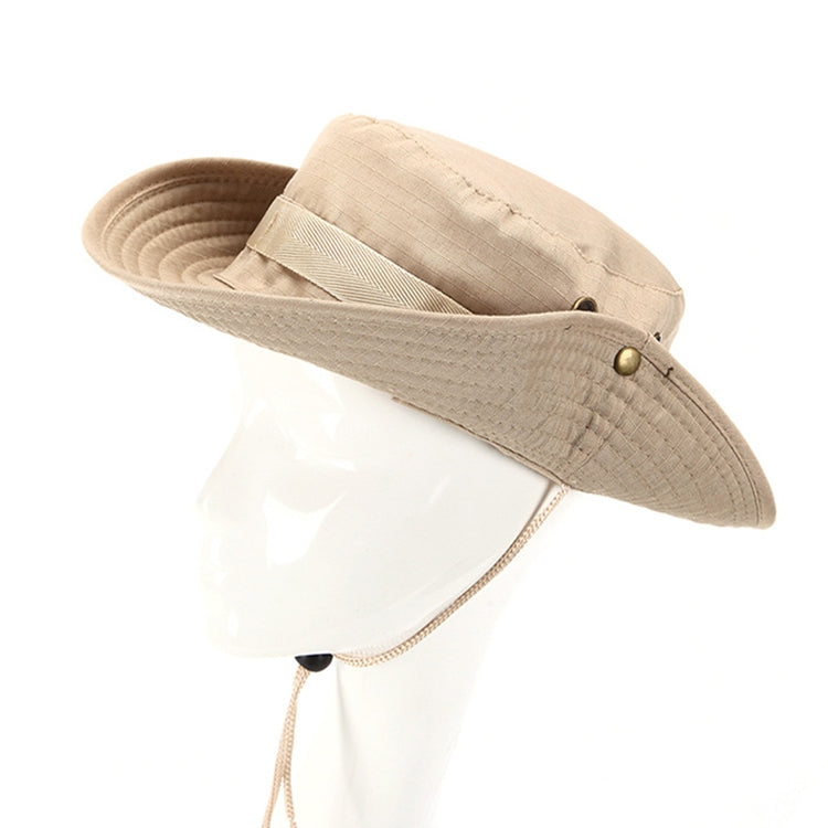 AOTU AT8706 Outdoor Fishing and Mountaineering Round Brim Bucket Hat