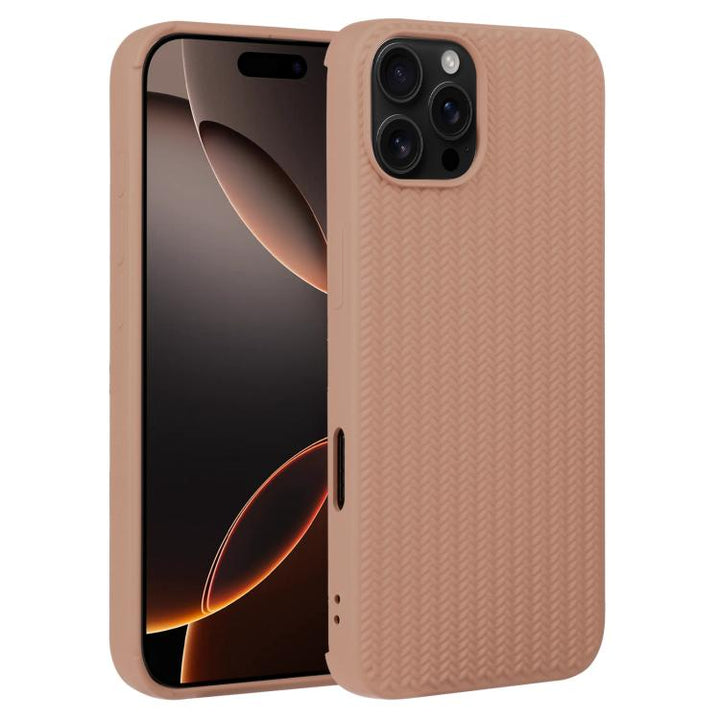 Weave Texture Silicone Phone Case, For iPhone 16e, For iPhone 16 Pro Max, For iPhone 16 Pro