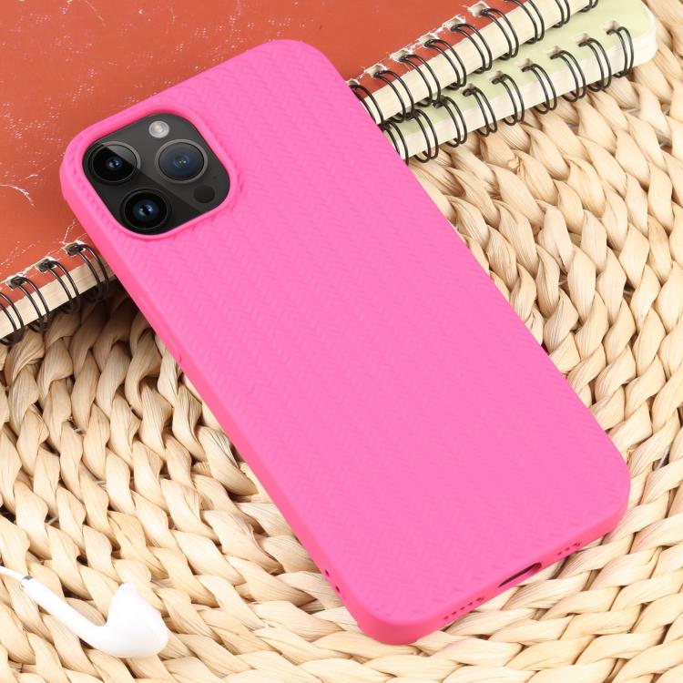 Weave Texture Silicone Phone Case, For iPhone 16e, For iPhone 16 Pro Max, For iPhone 16 Pro