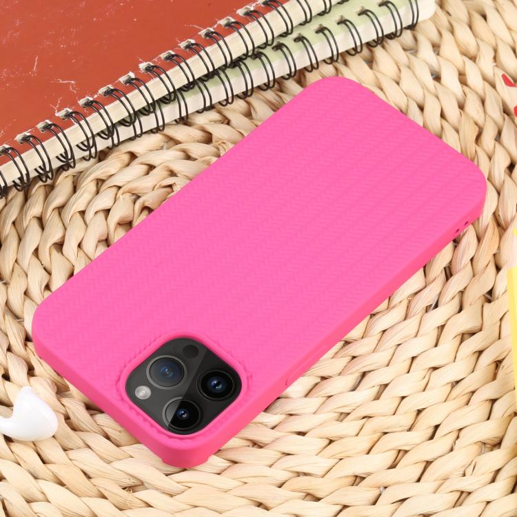 Weave Texture Silicone Phone Case, For iPhone 16e, For iPhone 16 Pro Max, For iPhone 16 Pro