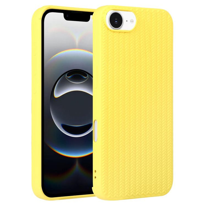 Weave Texture Silicone Phone Case, For iPhone 16e, For iPhone 16 Pro Max, For iPhone 16 Pro