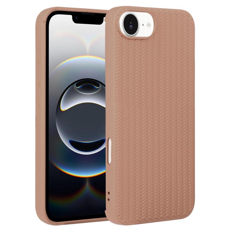 Weave Texture Silicone Phone Case, For iPhone 16e, For iPhone 16 Pro Max, For iPhone 16 Pro