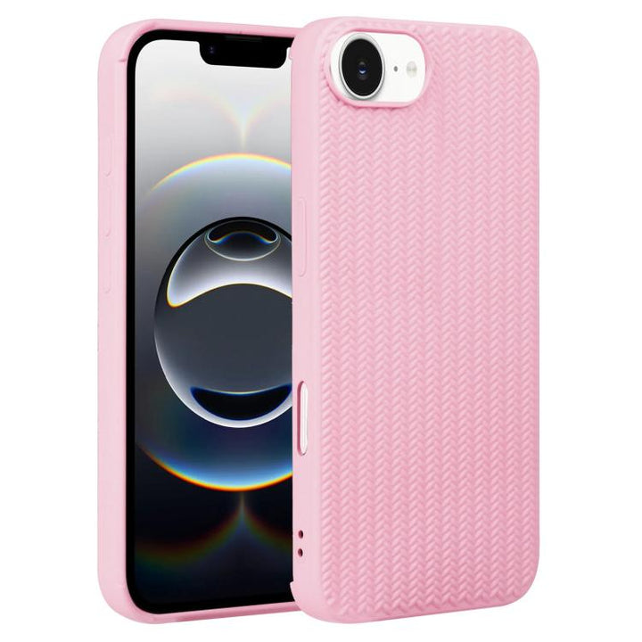 Weave Texture Silicone Phone Case, For iPhone 16e, For iPhone 16 Pro Max, For iPhone 16 Pro