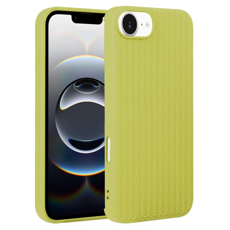 Weave Texture Silicone Phone Case, For iPhone 16e, For iPhone 16 Pro Max, For iPhone 16 Pro