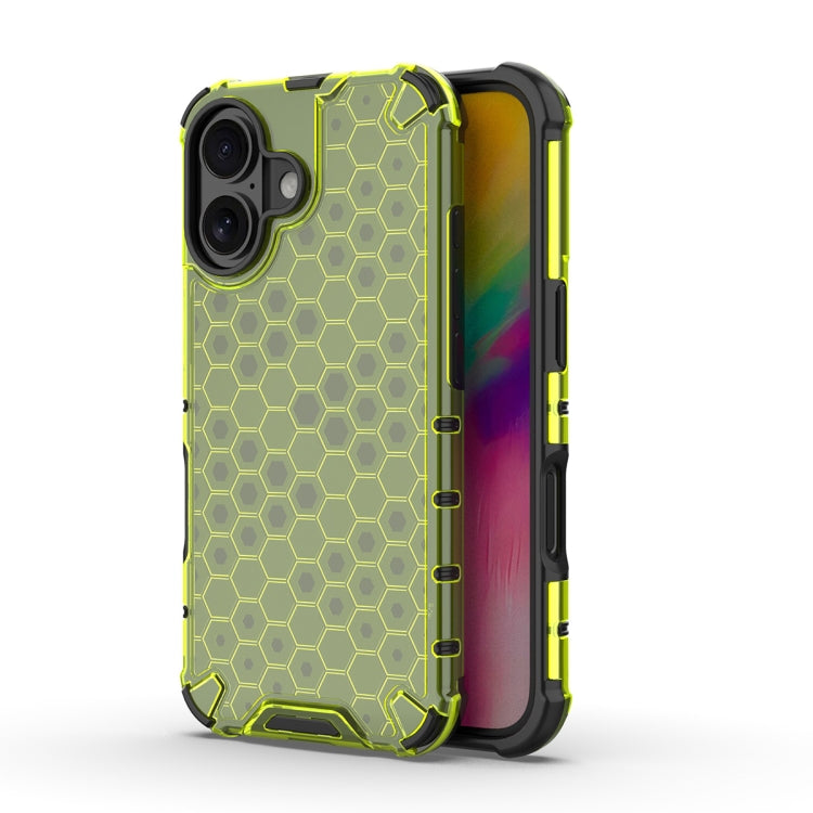 Honeycomb Shockproof Phone Case, For iPhone 16e, For iPhone 16 Pro Max, For iPhone 16 Pro, For iPhone 16 Plus, For iPhone 16, For iPhone 15 Pro Max