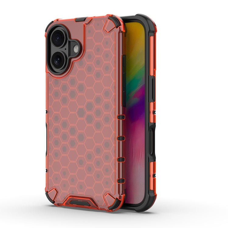 Honeycomb Shockproof Phone Case, For iPhone 16e, For iPhone 16 Pro Max, For iPhone 16 Pro, For iPhone 16 Plus, For iPhone 16, For iPhone 15 Pro Max