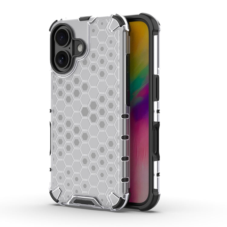 Honeycomb Shockproof Phone Case, For iPhone 16e, For iPhone 16 Pro Max, For iPhone 16 Pro, For iPhone 16 Plus, For iPhone 16, For iPhone 15 Pro Max