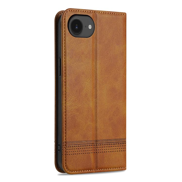 AZNS Magnetic Calf Texture Flip Leather Phone Case, For iPhone 16e, For iPhone 16 Pro Max, For iPhone 16 Pro, For iPhone 16 Plus, For iPhone 16