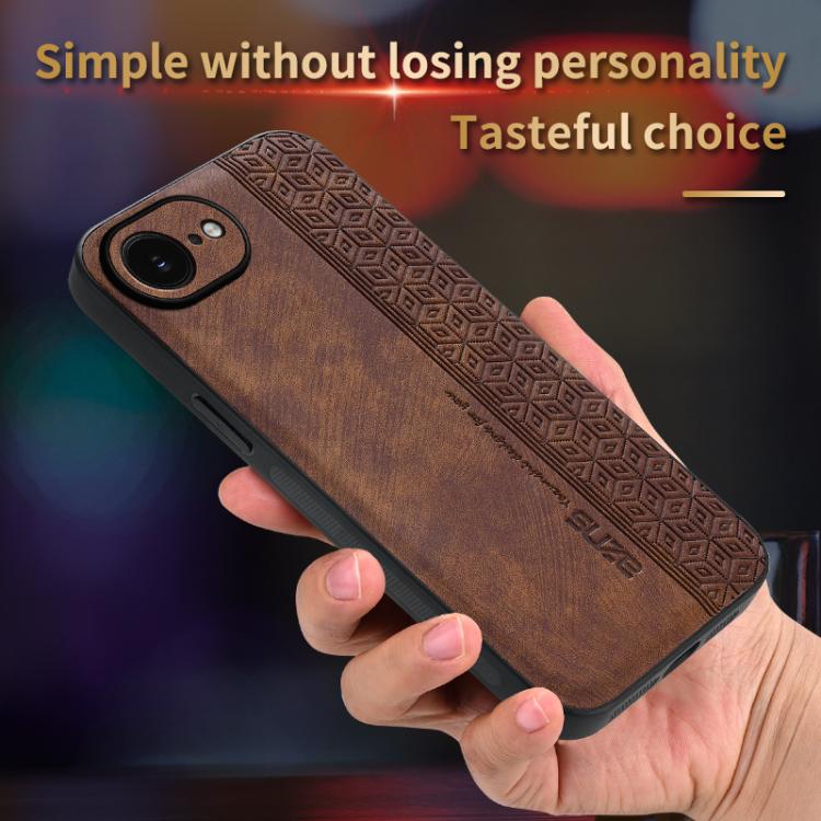 AZNS 3D Embossed Skin Feel Phone Case, For iPhone 16e, For iPhone 16 Pro Max, For iPhone 16 Pro, For iPhone 16 Plus, For iPhone 16, For iPhone 15 Pro Max