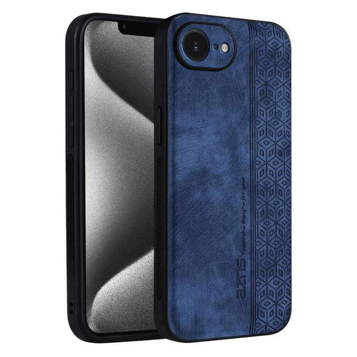 AZNS 3D Embossed Skin Feel Phone Case, For iPhone 16e, For iPhone 16 Pro Max, For iPhone 16 Pro, For iPhone 16 Plus, For iPhone 16, For iPhone 15 Pro Max