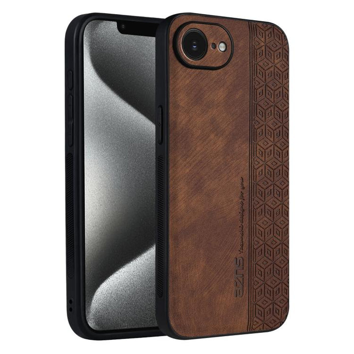 AZNS 3D Embossed Skin Feel Phone Case, For iPhone 16e, For iPhone 16 Pro Max, For iPhone 16 Pro, For iPhone 16 Plus, For iPhone 16, For iPhone 15 Pro Max