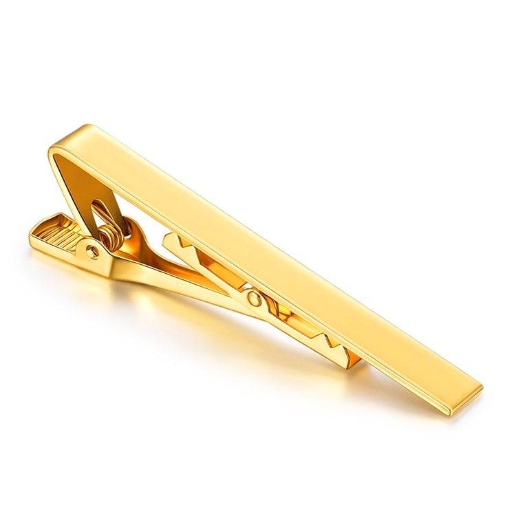 Electroplated Copper Colored Men Tie Clip