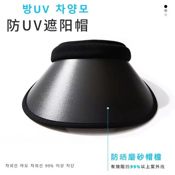 UV Protection Summer Sun Cap Versatile Riding Sun Shield Female Face Shield Hat