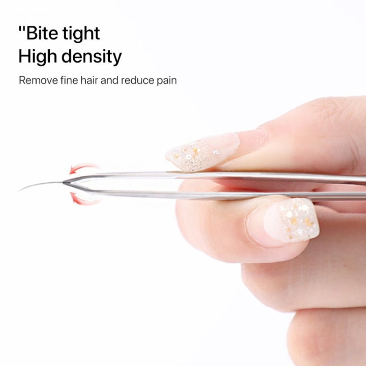 Eyebrow Clip Stainless Steel Tweezers Multifunctional Bevel Eyebrow Clip