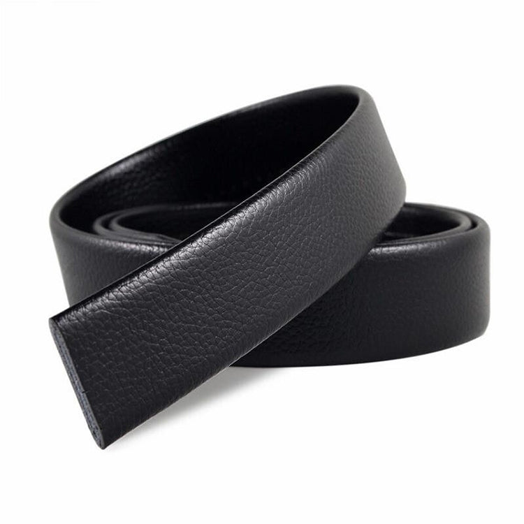 Leather Texture Belt Men Business Fashion Automatic Buckle Belt, 120cm x 1