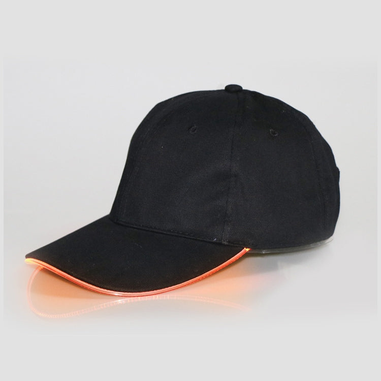 LED Luminous Baseball Cap Male Outdoor Fluorescent Sunhat, Style: Rechargeable, Black Hat Red Light, Black Hat Orange Light, Black  Hat Yellow Light, Black Hat Green Light, Black Hat Blue Light, Black Hat White Light, Black Hat Pink Light