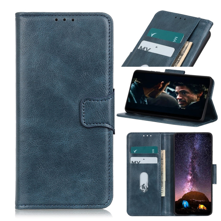 Mirren Crazy Horse Texture Horizontal Flip Leather Case with Holder & Card Slots & Wallet, For Nokia C2, For Alcatel 1SE 2020, For ZTE Axon 11 5G