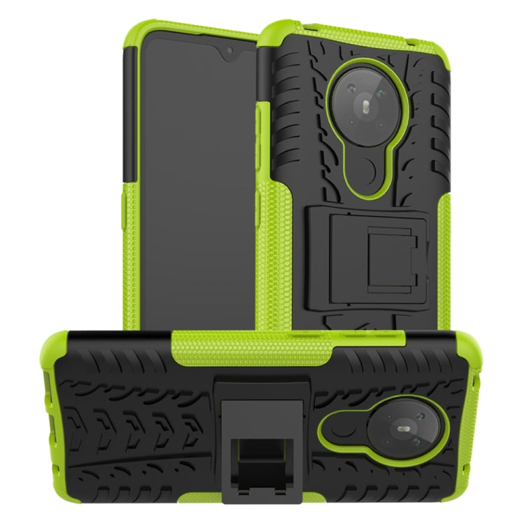 Tire Texture Shockproof TPU + PC Protective Case with Holder, For Samsung Galaxy Note20, For LG K41S / K51S, For Nokia 5.3