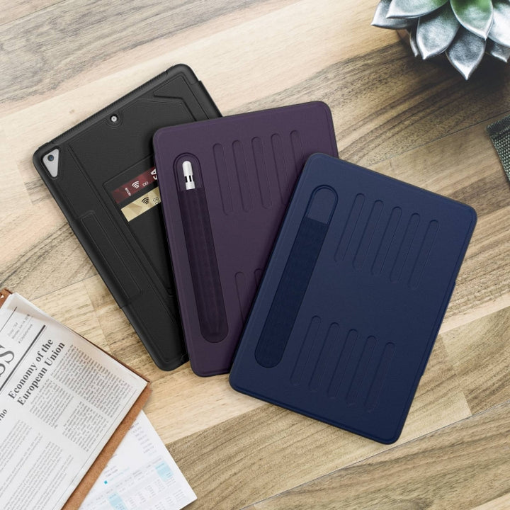 Notebook Magnetic Leather Tablet Case, For iPad 9.7 2018 / 2017 / Air