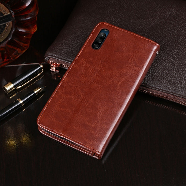 idewei Crazy Horse Texture Horizontal Flip Leather Case with Holder & Card Slots & Wallet, For Sony Xperia L4, For Vivo X50 Pro, For ZTE Blade V 2020, For HTC U20 5G