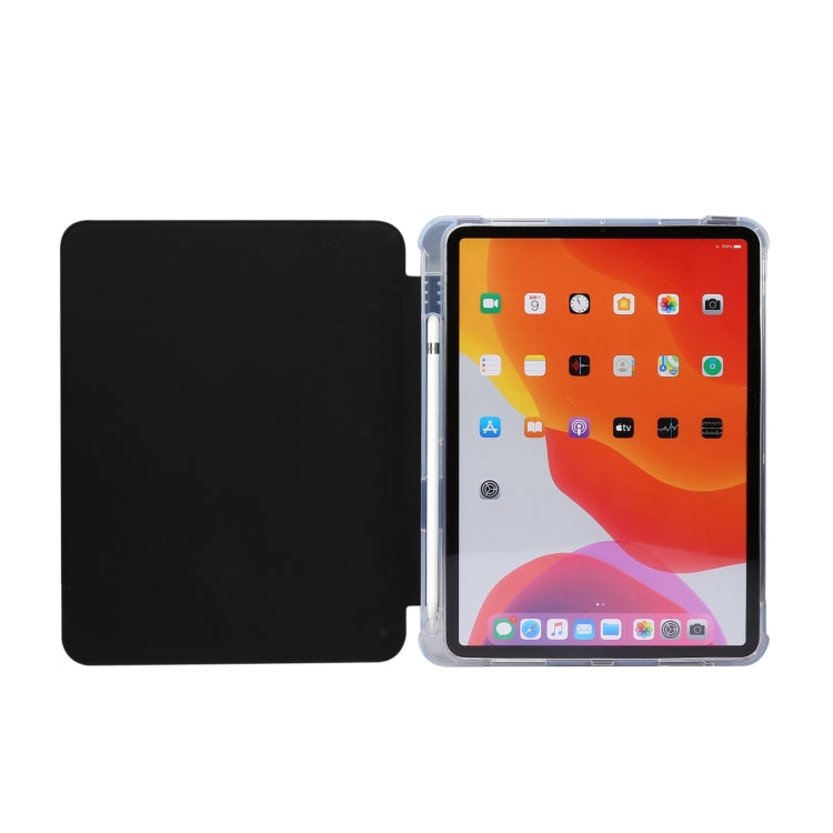 3-folding Electric Pressed Skin Texture Leather Tablet Case, For iPad Air 11 2025 / 2024, For iPad Pro 11 2024