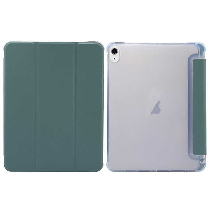 3-folding Electric Pressed Skin Texture Leather Tablet Case, For iPad Air 11 2025 / 2024, For iPad Pro 11 2024