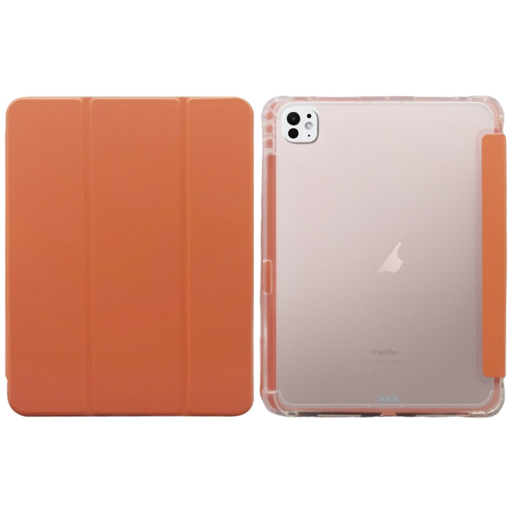 3-folding Electric Pressed Skin Texture Leather Tablet Case, For iPad Air 11 2025 / 2024, For iPad Pro 11 2024