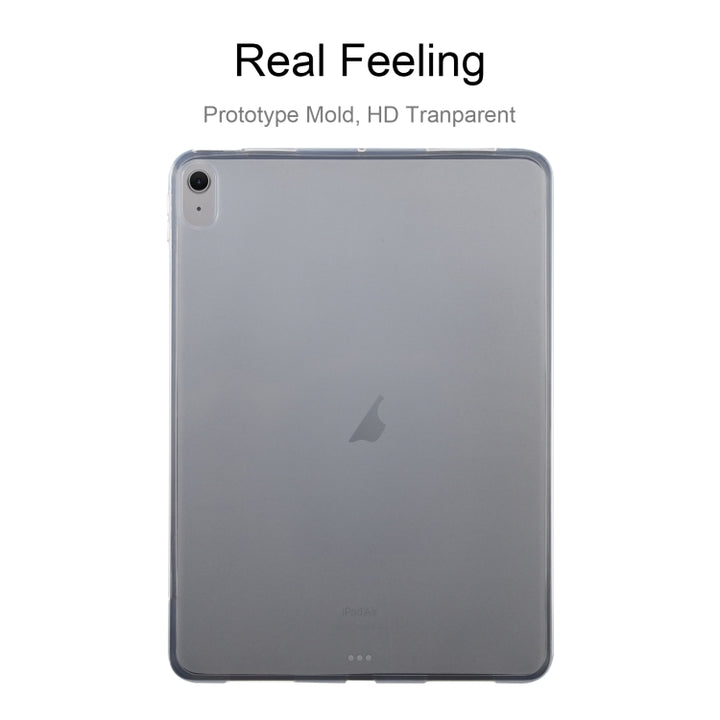 0.75mm Shockproof Outside Glossy Inside Frosted TPU Tablet Case, For iPad Air 11 2025 / 2024 / 5 / 4, For iPad Air 13 2025 / 2024