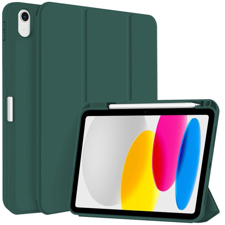 3-fold TPU Smart Leather Tablet Case with Pen Slot, For iPad 2025 / 2022, For iPad Air 11 2025 / 2024, For iPad mini 2024 / mini 6, For iPad Pro 13 2024