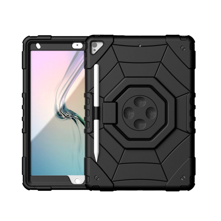 Spider Turntable Handle Stress Relief Tablet Case, For iPad Air 2022 / 2020 10.9, For iPad 10.2 2021 / 2020 / 2019