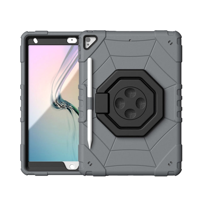 Spider Turntable Handle Stress Relief Tablet Case, For iPad Air 2022 / 2020 10.9, For iPad 10.2 2021 / 2020 / 2019