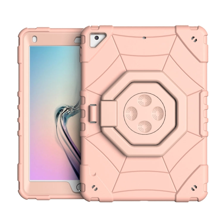 Spider Turntable Handle Stress Relief Tablet Case, For iPad 9.7 2018 / Air / Air 2