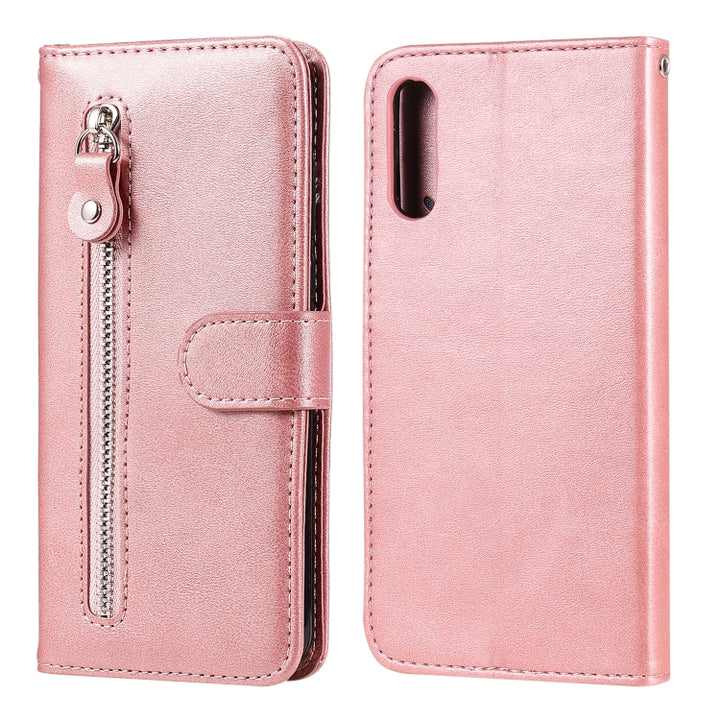 Fashion Calf Texture Zipper Horizontal Flip Leather Case with Holder & Card Slots & Wallet Function, For Sony Xperia L4