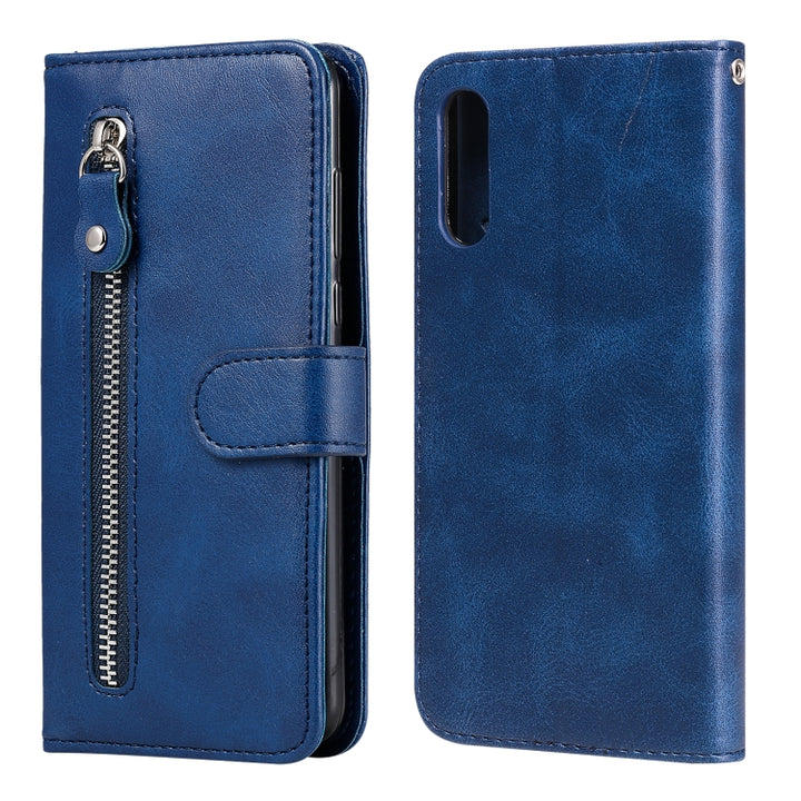 Fashion Calf Texture Zipper Horizontal Flip Leather Case with Holder & Card Slots & Wallet Function, For Sony Xperia L4