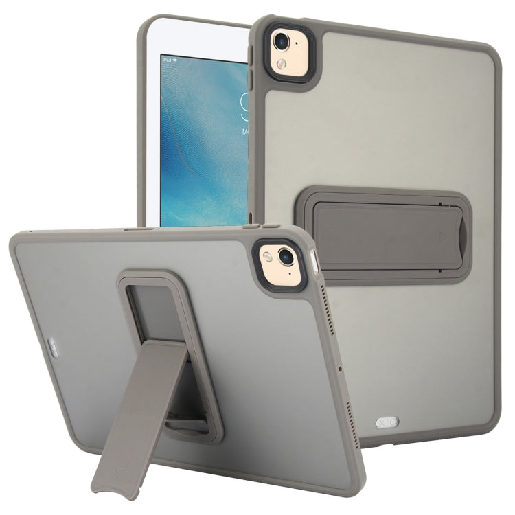 Skin Feel Holder PC Hybrid TPU Tablet Case, For iPad 10.2 2021 / 2020 / 2019, For iPad mini 5 / 4 7.9 inch, For iPad Pro 11 2018, For iPad 9.7 inch 2018 / 2017, For iPad Air 2 9.7, For iPad 4 / 3 / 2 9.7 inch