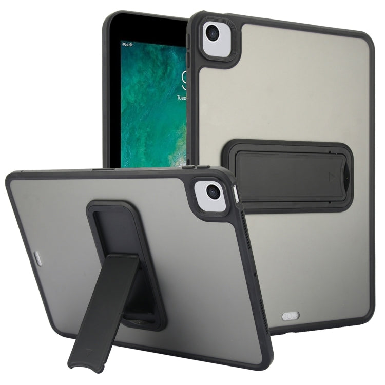 Skin Feel Holder PC Hybrid TPU Tablet Case, For iPad 10.2 2021 / 2020 / 2019, For iPad mini 5 / 4 7.9 inch, For iPad Pro 11 2018, For iPad 9.7 inch 2018 / 2017, For iPad Air 2 9.7, For iPad 4 / 3 / 2 9.7 inch