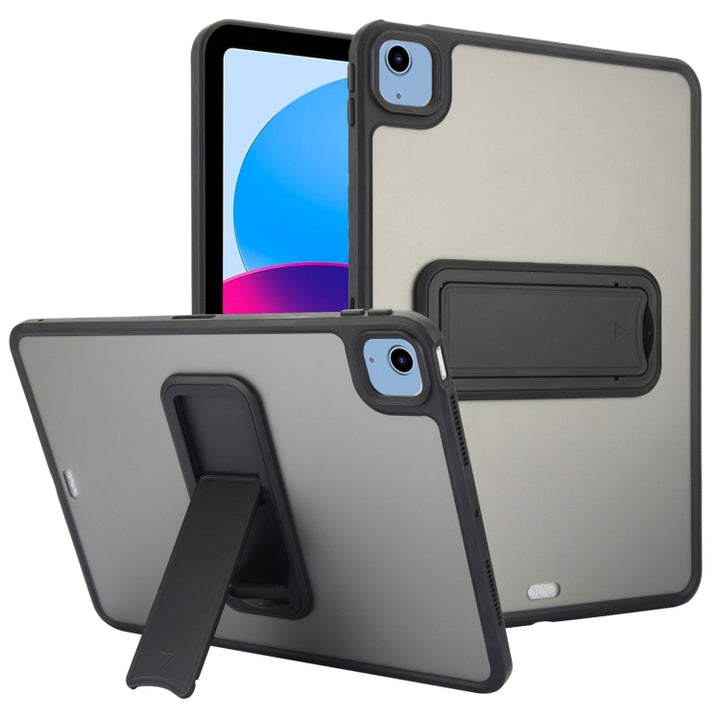 Skin Feel Holder PC Hybrid TPU Tablet Case, For iPad 2025 / 2022, For iPad Air 11 2025 / 2024, For iPad mini 2024 / mini 6 8.3 inch, For iPad Pro 11 2024, For iPad Pro 11 2022 / 2021 / 2020, For iPad Air 5 / 4 10.9 inch