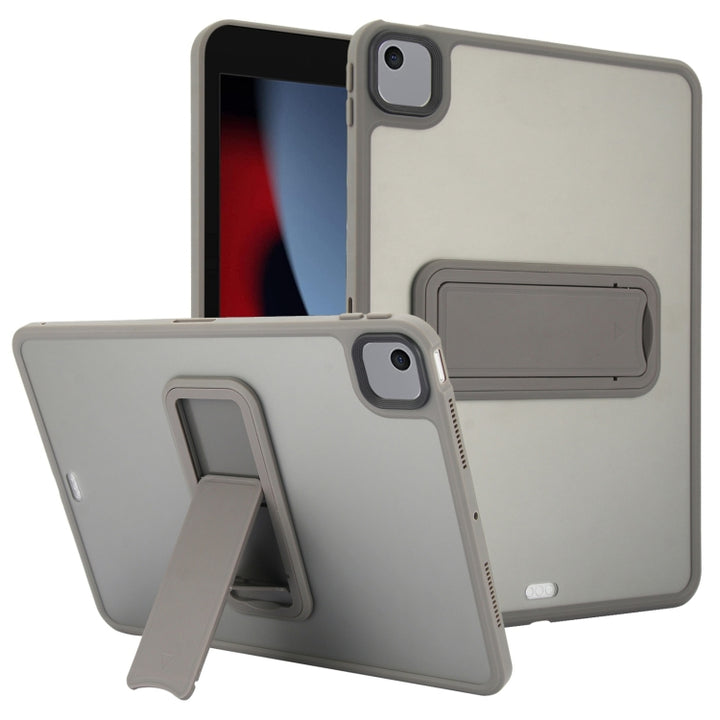 Skin Feel Holder PC Hybrid TPU Tablet Case, For iPad 10.2 2021 / 2020 / 2019, For iPad mini 5 / 4 7.9 inch, For iPad Pro 11 2018, For iPad 9.7 inch 2018 / 2017, For iPad Air 2 9.7, For iPad 4 / 3 / 2 9.7 inch