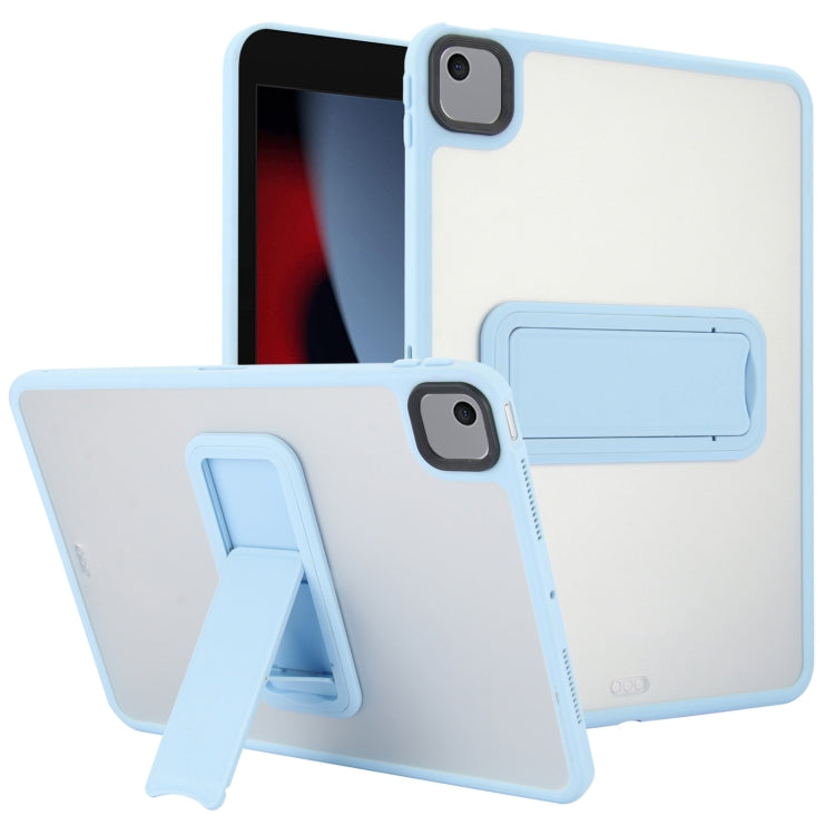 Skin Feel Holder PC Hybrid TPU Tablet Case, For iPad 10.2 2021 / 2020 / 2019, For iPad mini 5 / 4 7.9 inch, For iPad Pro 11 2018, For iPad 9.7 inch 2018 / 2017, For iPad Air 2 9.7, For iPad 4 / 3 / 2 9.7 inch