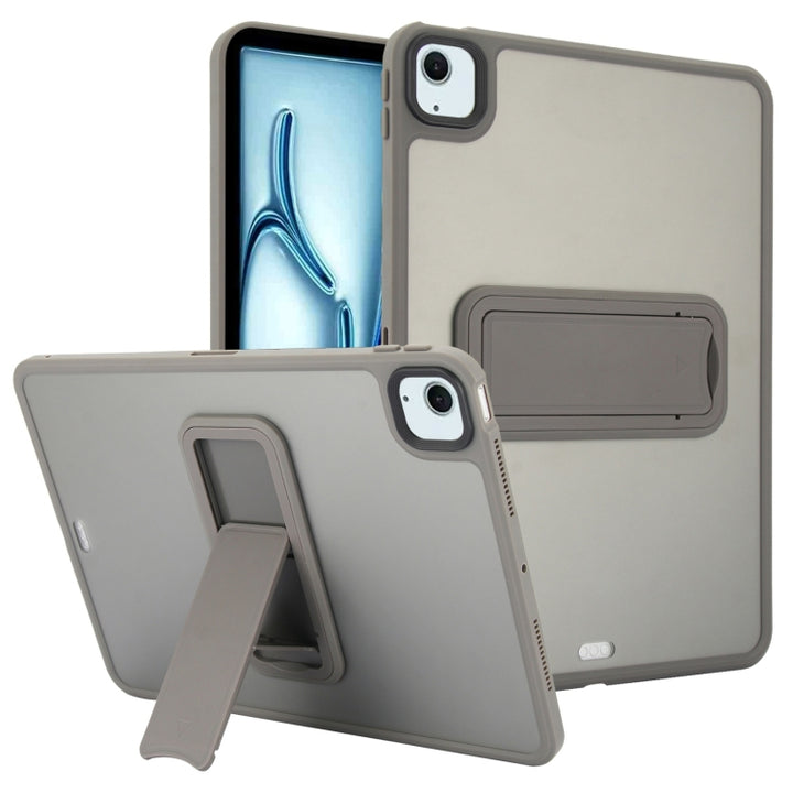 Skin Feel Holder PC Hybrid TPU Tablet Case, For iPad 2025 / 2022, For iPad Air 11 2025 / 2024, For iPad mini 2024 / mini 6 8.3 inch, For iPad Pro 11 2024, For iPad Pro 11 2022 / 2021 / 2020, For iPad Air 5 / 4 10.9 inch